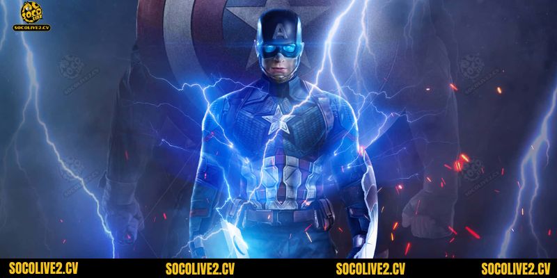 Đội trưởng Mỹ với tinh thần không lùi bước, anh rất thích hợp với vị trí hậu vệ và đội trưởng của đội bóng siêu anh hùng