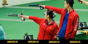 Thu Vinh Và Quang Huy Vuột Mất HCV Bắn Súng Sea Games 33